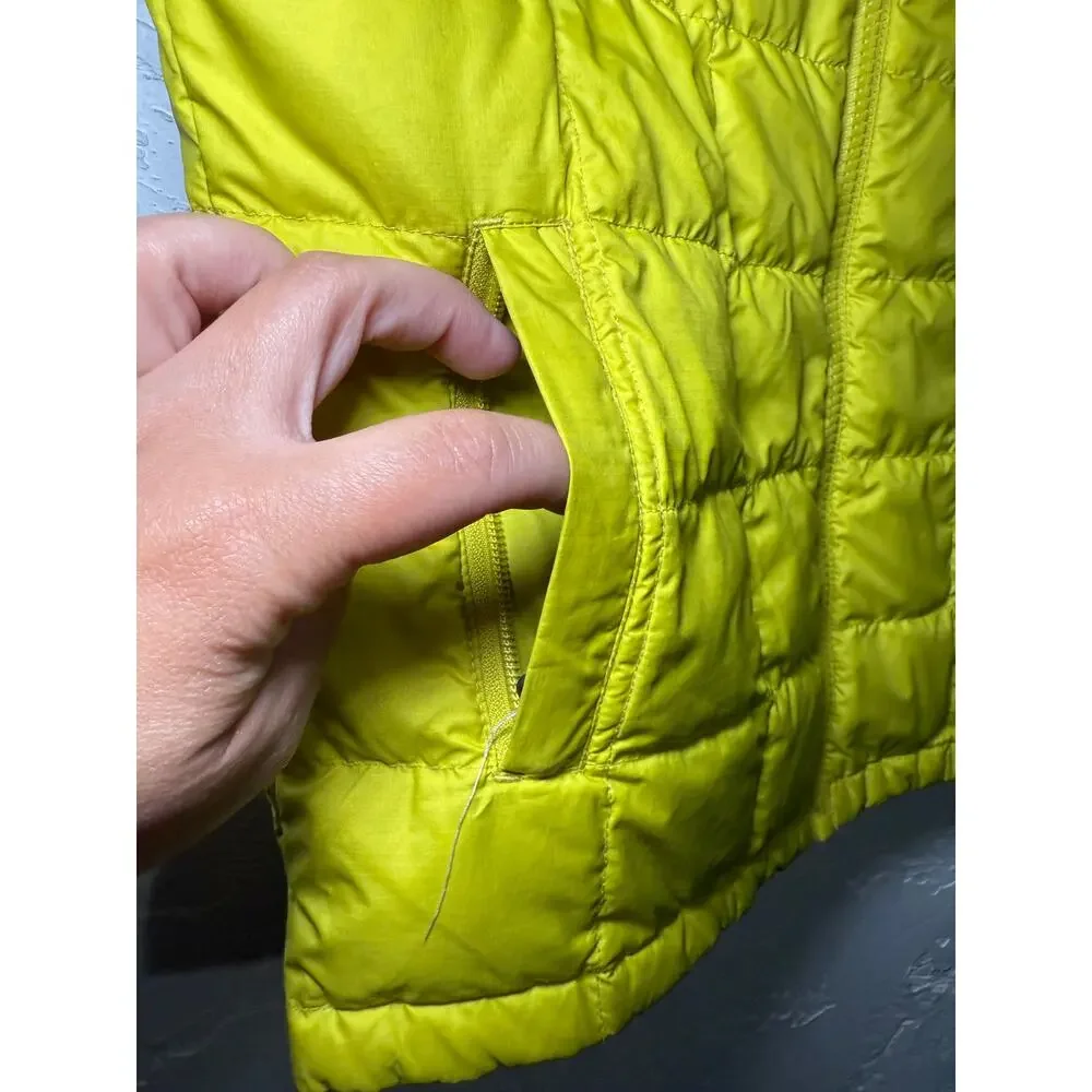 Marmot citron quilted insulated down puffer vest girls‎ medium gorpcore outdoor